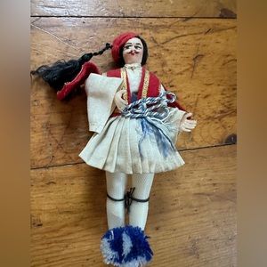 Vintage Greek Military Doll